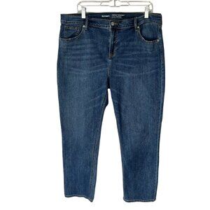 Old Navy Cropped Jeans Womens Size 16 Perfect Straight Spring Fall Casual